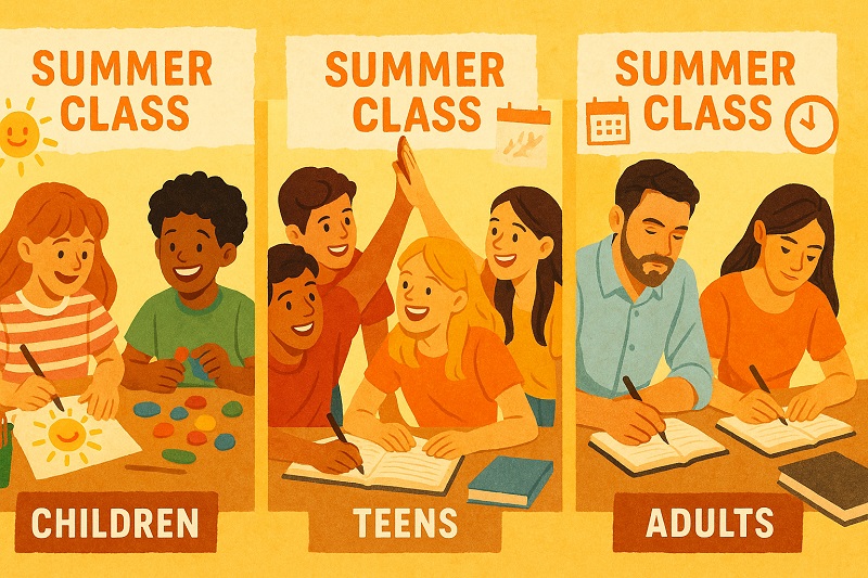 Cursos de Verão - The English Centre