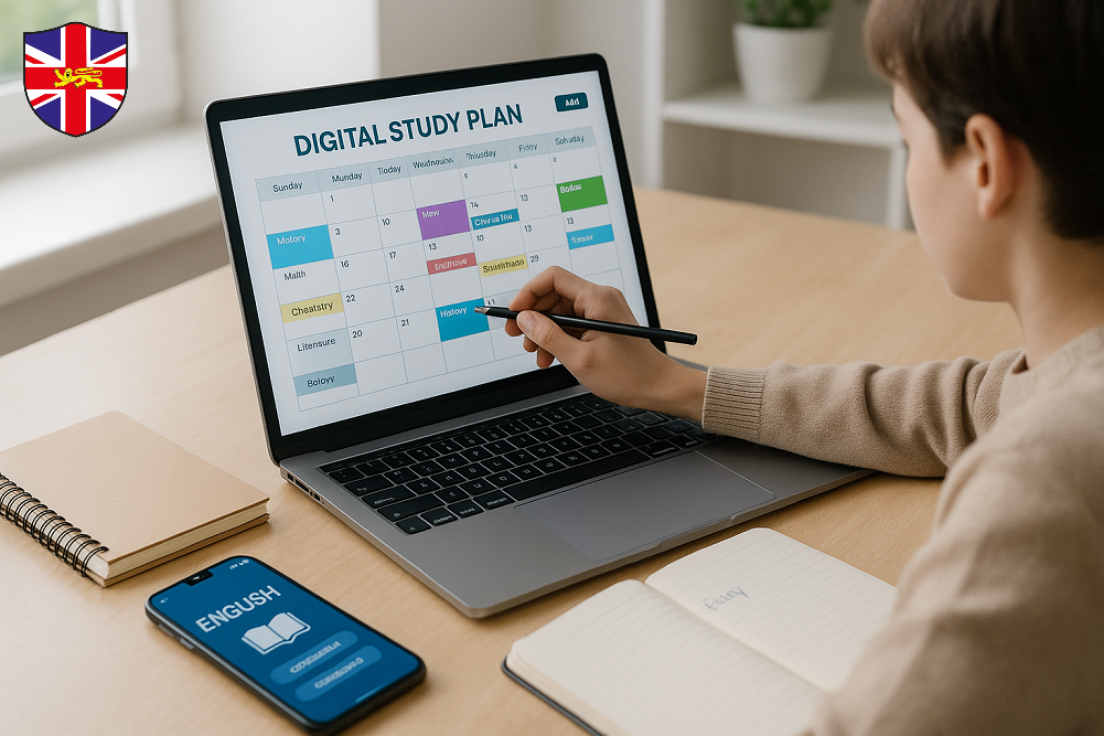 Como montar o teu plano de estudos com apoio digital