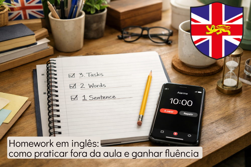Homework em inglês - the english centre