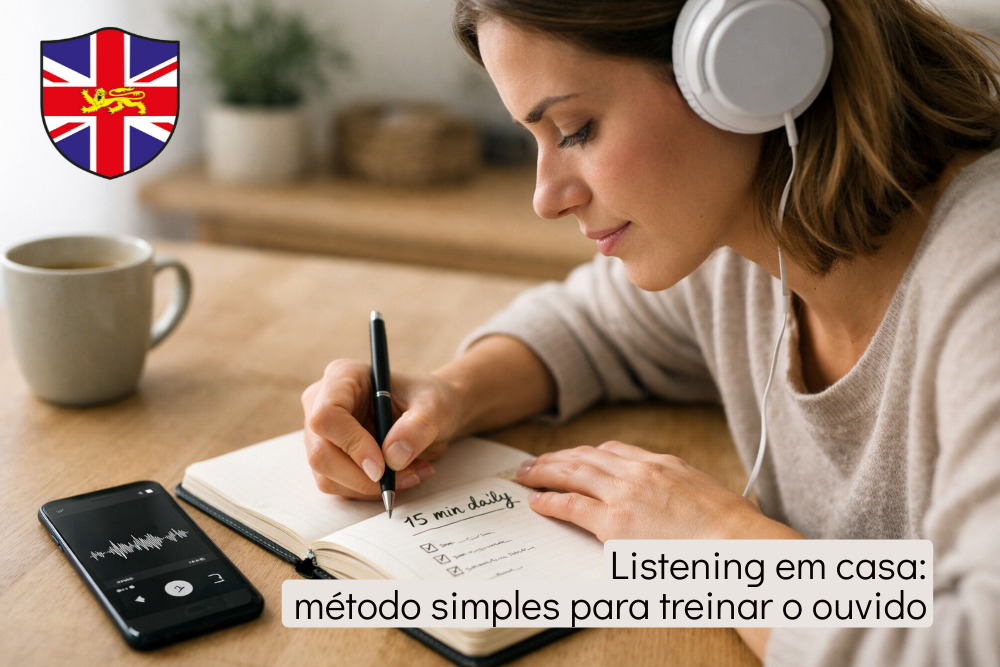 Listening em casa método simples para treinar o ouvido - the english centre