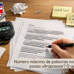 número máximo de palavras no exame - the english centre