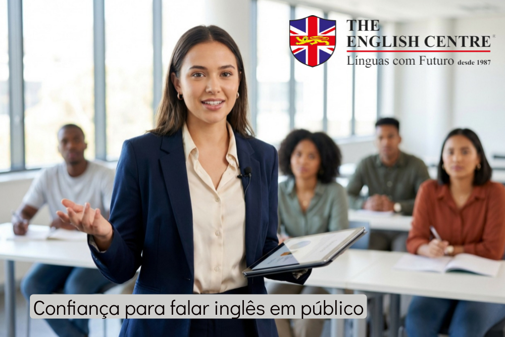 Como ganhar confiança para falar inglês em público, apresentações e oral tests