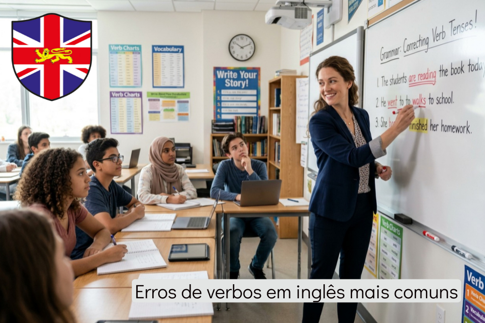 erros de verbos em inglês mais comuns - the english centre