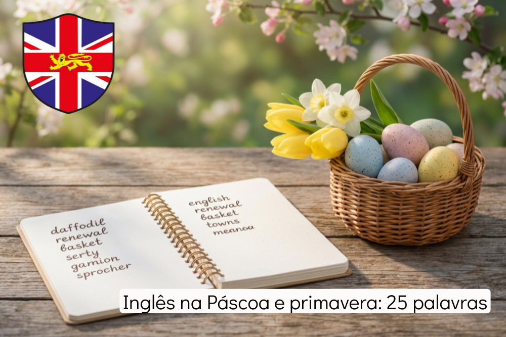 Inglês na Páscoa e primavera: 25 palavras e expressões que vais encontrar nesta época