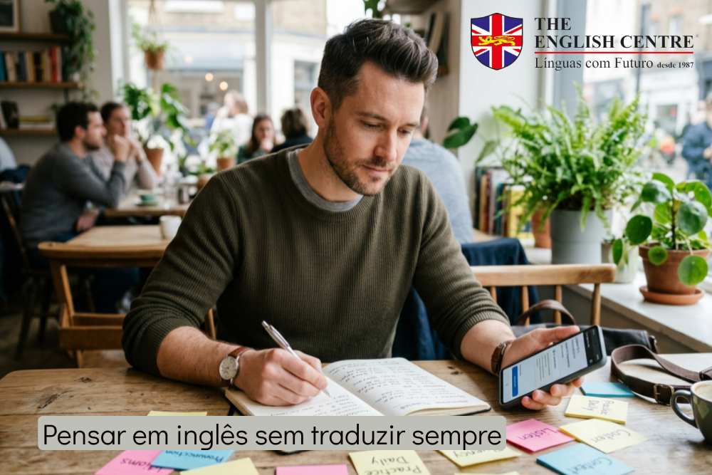 pensar em inglês sem traduzir sempre - the english centre