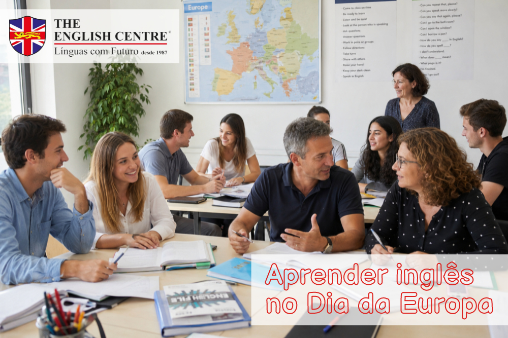 Aprender inglês no Dia da Europa - the english centre