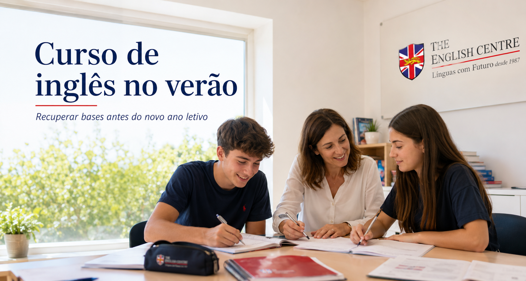curso de inglês no verão - the english centre