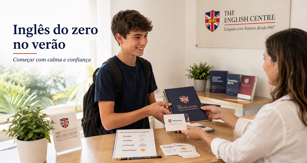 inglês do zero no verão - the english centre