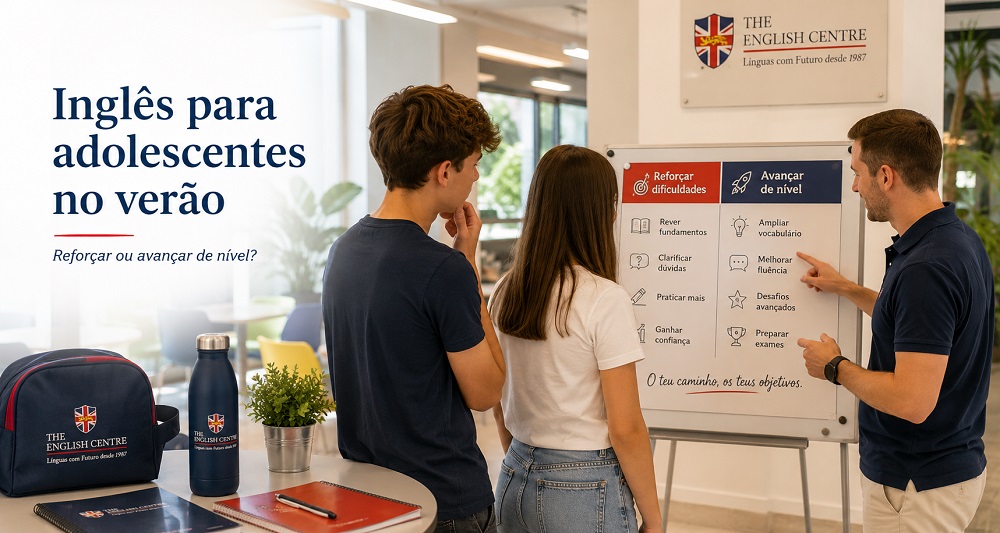inglês para adolescentes no verão - the english centre