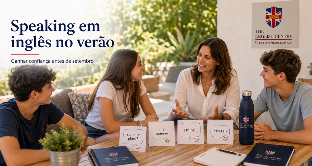 speaking em inglês no verão - the english centre